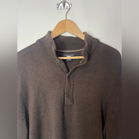 Banana‎ Republic Extra Fine Italian Merino Wool Sweater  (2007) Y2K - Picture 4 of 8